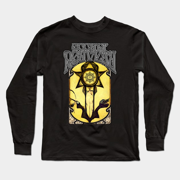 Occult Nouveau - Alchemical Dream Flower Long Sleeve T-Shirt by AltrusianGrace